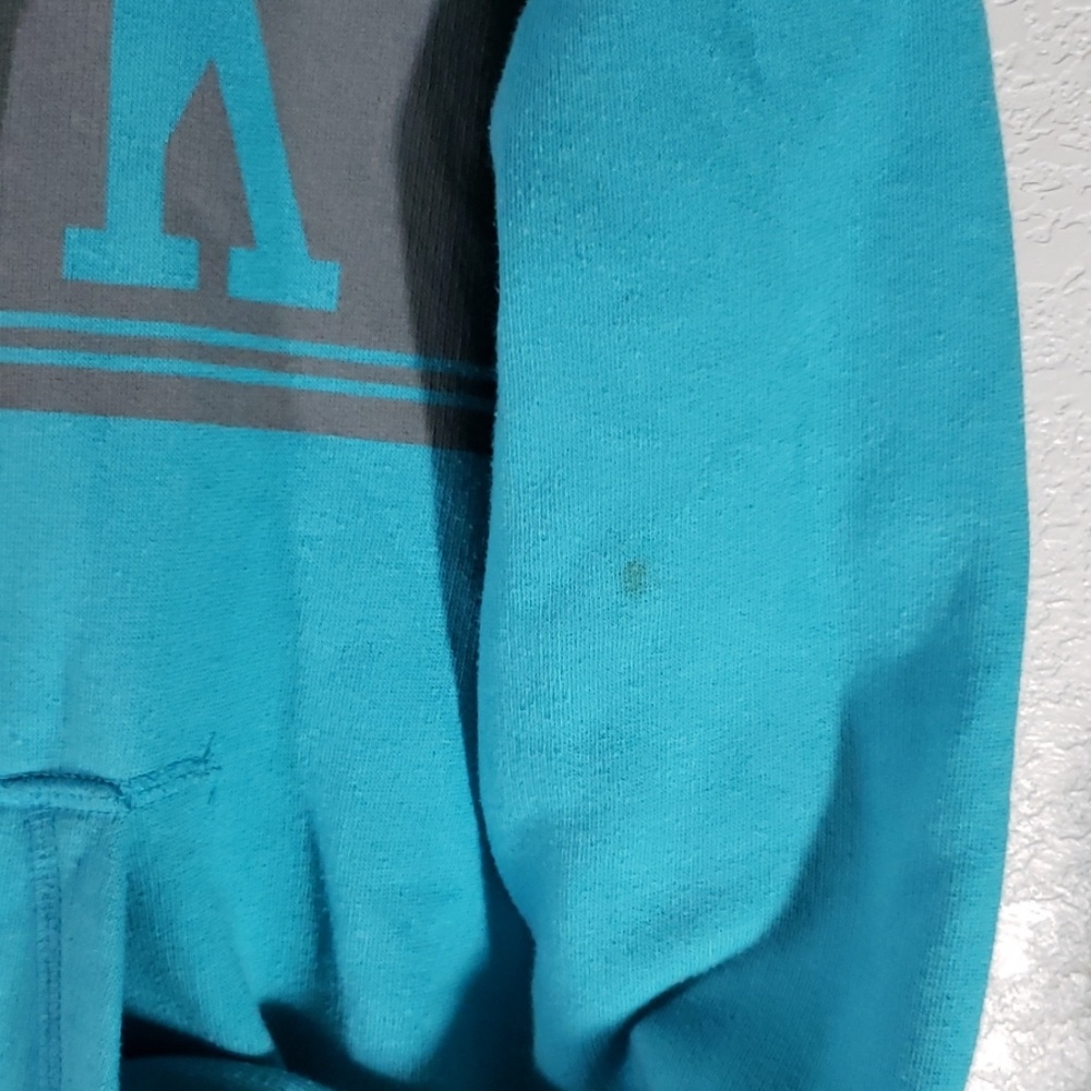 SP Pink zipper hoodie in blue - Picture 2 of 4